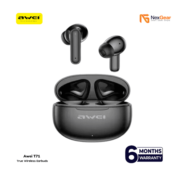 Awei T71 TWS Earbuds V Bluetooth 5.3 Earphones