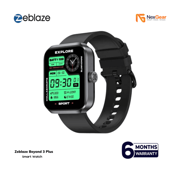 Zeblaze Beyond 3 Plus Amoled Display Calling Smartwatch