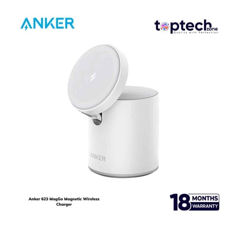 Alternative view of Anker 623 MagGo Magnetic Wireless Charger