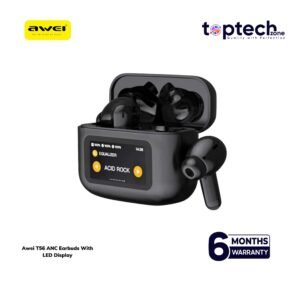 Alternative view of Awei T56 ANC Earbuds With LED Display