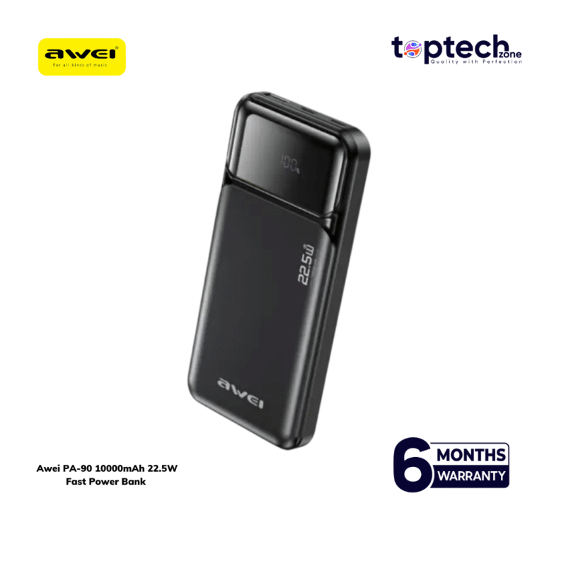 Awei PA‑90 10000mAh 22.5W Fast Power Bank