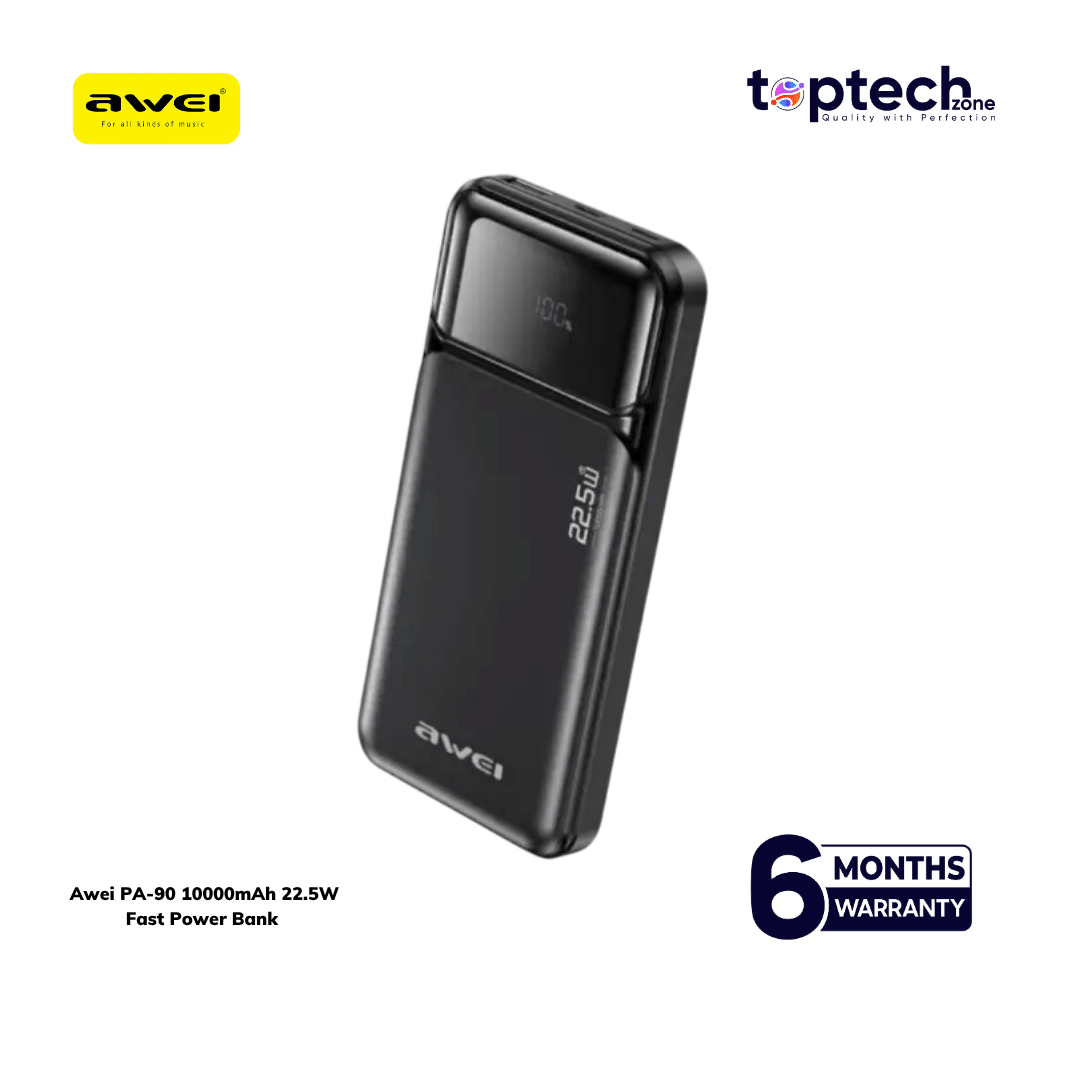 Awei PA‑90 10000mAh 22.5W Fast Power Bank
