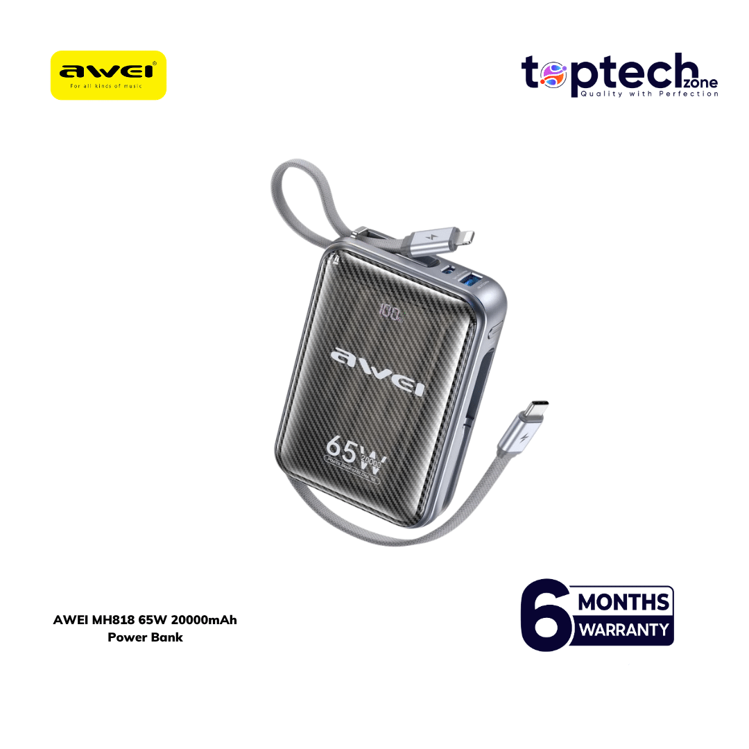 AWEI MH818 65W 20000mAh Power Bank