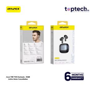 Alternative view of Awei T99 TWS Earbuds -35dB ANC
