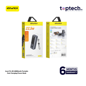 Awei PA-99 10000mAh Portable Fast Charging Power Bank - Image 3