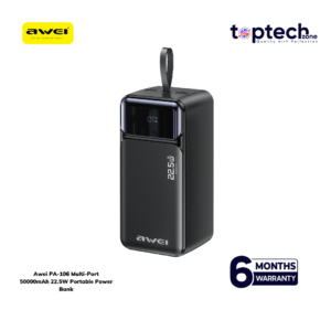 Alternative view of Awei PA-106 Multi‑Port 50000mAh 22.5W Portable Power Bank