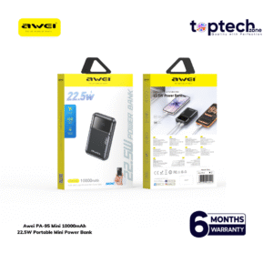 Awei PA-95 Mini 10000mAh 22.5W Portable Mini Power Bank - Image 4