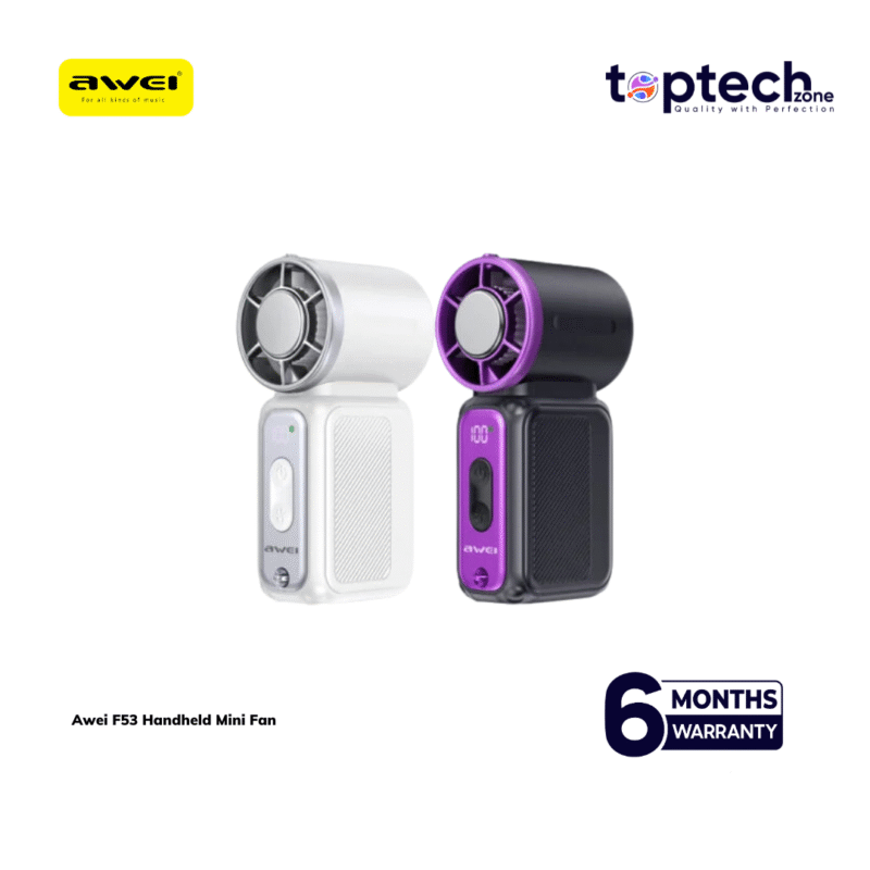 Alternative view of Awei F53 Handheld Mini Fan