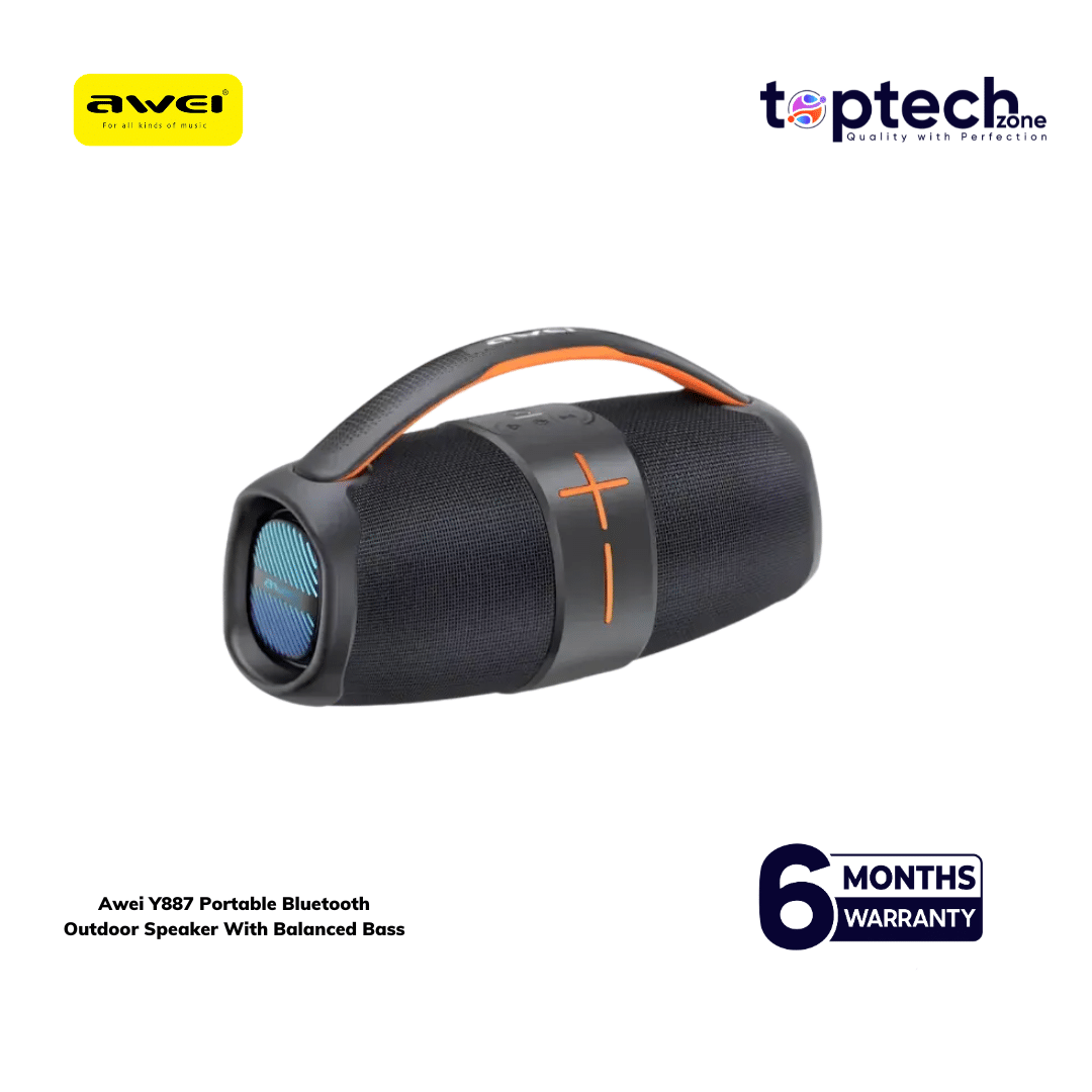 Awei Y887 Portable Bluetooth Outdoor Speaker With Balanced Bass - Image 2