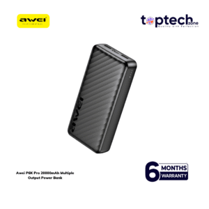 Awei P6K Pro 20000mAh Multiple Output Power Bank