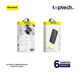 Alternative view of Awei P6K Pro 20000mAh Multiple Output Power Bank