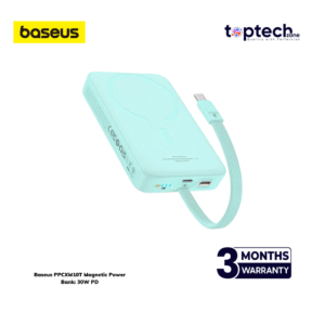 Alternative view of Baseus PPCXM10T Magnetic Power Bank: 30W PD