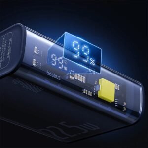 Alternative view of Baseus PPTSZ20 Semi Transparent 22.5W 20000mAh Digital Display Power Bank