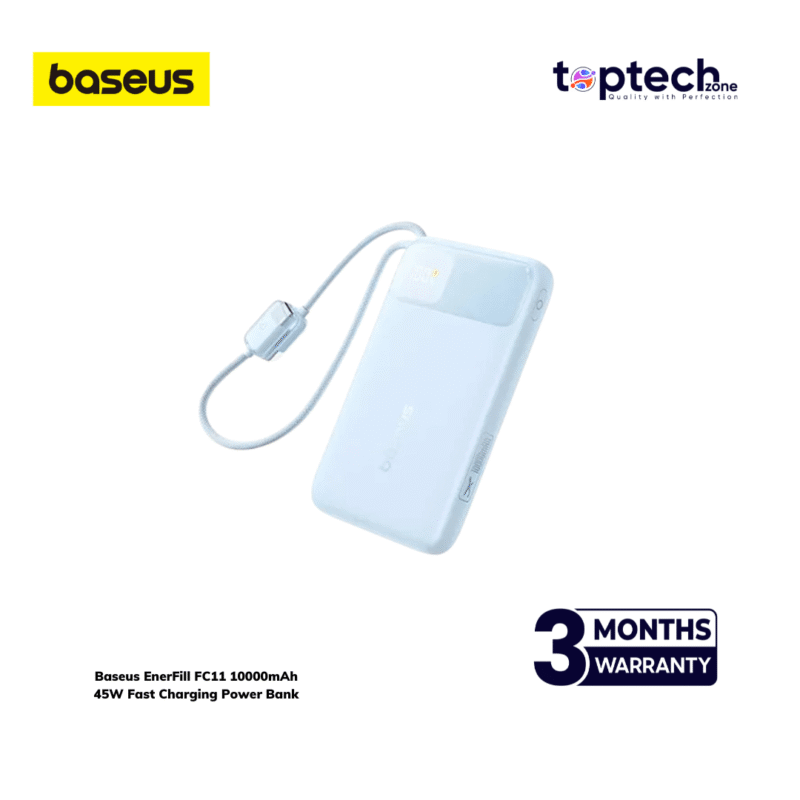 Baseus EnerFill FC11 10000mAh 45W Fast Charging Power Bank