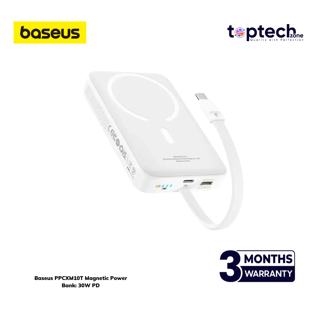 Baseus PPCXM10T Magnetic Power Bank: 30W PD - Image 3