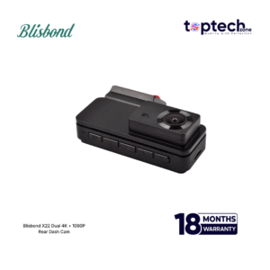 Alternative view of Blisbond X22 Dual 4K + 1080P Rear Dash Cam