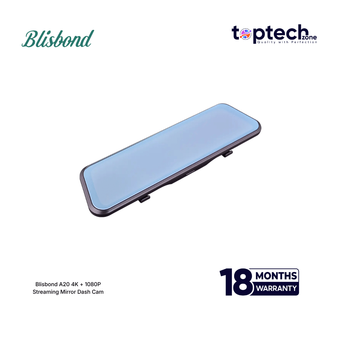 Blisbond A20 4K + 1080P Streaming Mirror Dash Cam - Image 3