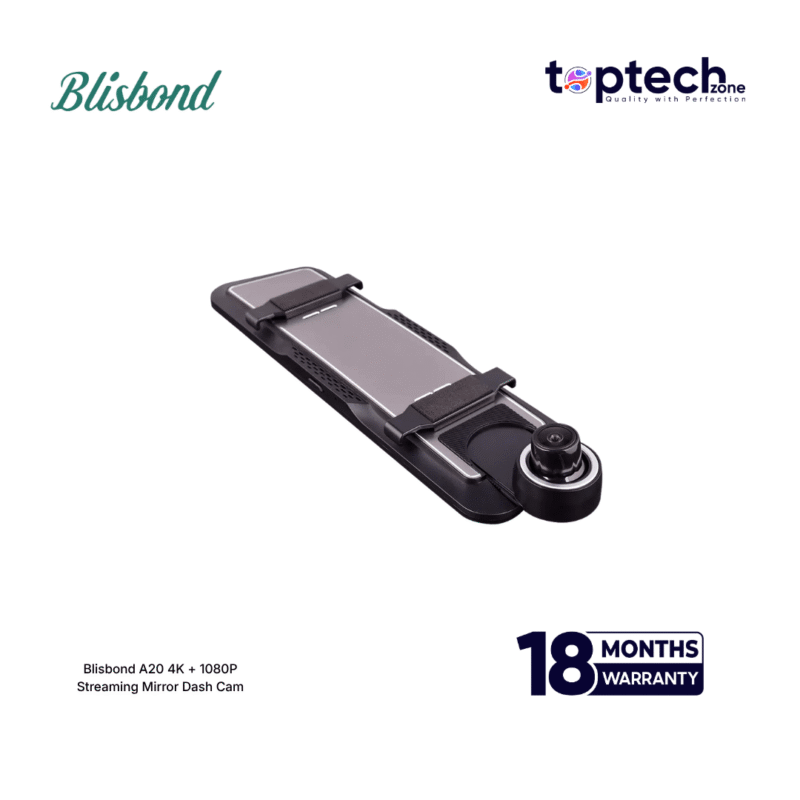 Blisbond A20 4K + 1080P Streaming Mirror Dash Cam - Image 4