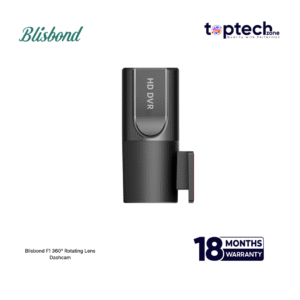 Alternative view of Blisbond F1 360° Rotating Lens Dashcam
