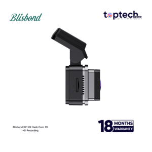 Blisbond X21 2K Dash Cam: 2K HD Recording - Image 3