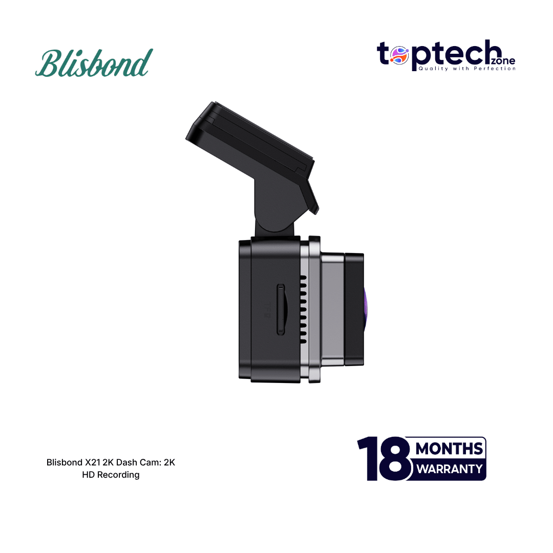 Blisbond X21 2K Dash Cam: 2K HD Recording - Image 3