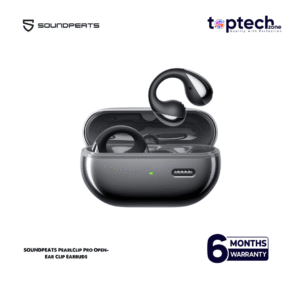 Alternative view of SOUNDPEATS PearlClip Pro Open-Ear Clip Earbuds - 12mm Driver, 24H Battery