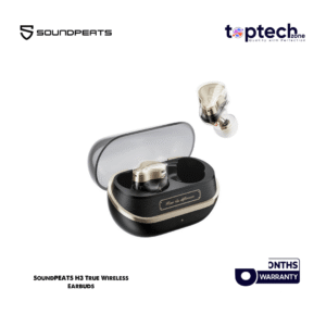 SoundPEATS H3 True Wireless Earbuds | Premium Audio, Hybrid ANC & LDAC Support - Image 3