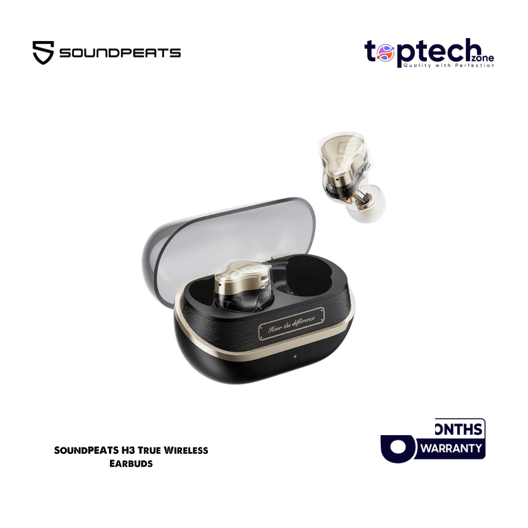 SoundPEATS H3 True Wireless Earbuds | Premium Audio, Hybrid ANC & LDAC Support - Image 3