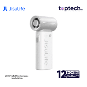 Alternative view of JISULIFE Life9 Tiny Hurricane Handheld Fan: 5000mAh / 3600mAh