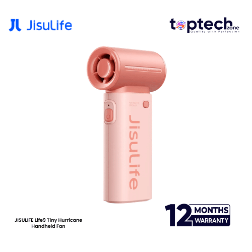 JISULIFE Life9 Tiny Hurricane Handheld Fan: 5000mAh / 3600mAh - Image 3