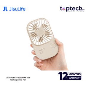 JISULIFE FA49 2000mAh USB Rechargeable Fan