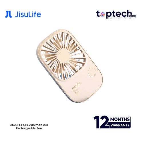 JISULIFE FA49 2000mAh USB Rechargeable Fan - Image 2