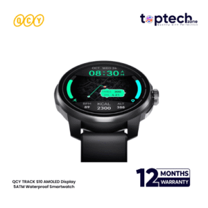 Alternative view of QCY TRACK S10 AMOLED Display 5ATM Waterproof Smartwatch