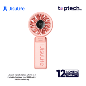JisuLife Handheld Fan Life7: 3‑in‑1 Portable Foldable Fan - Image 3