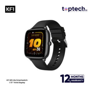 KFI W6 Lite Smartwatch: IP68 Water Resistance