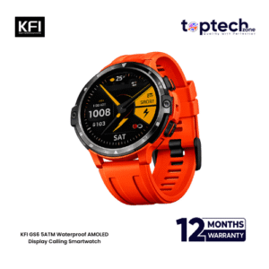 Alternative view of KFI GS6 5ATM Waterproof AMOLED Display Calling Smartwatch