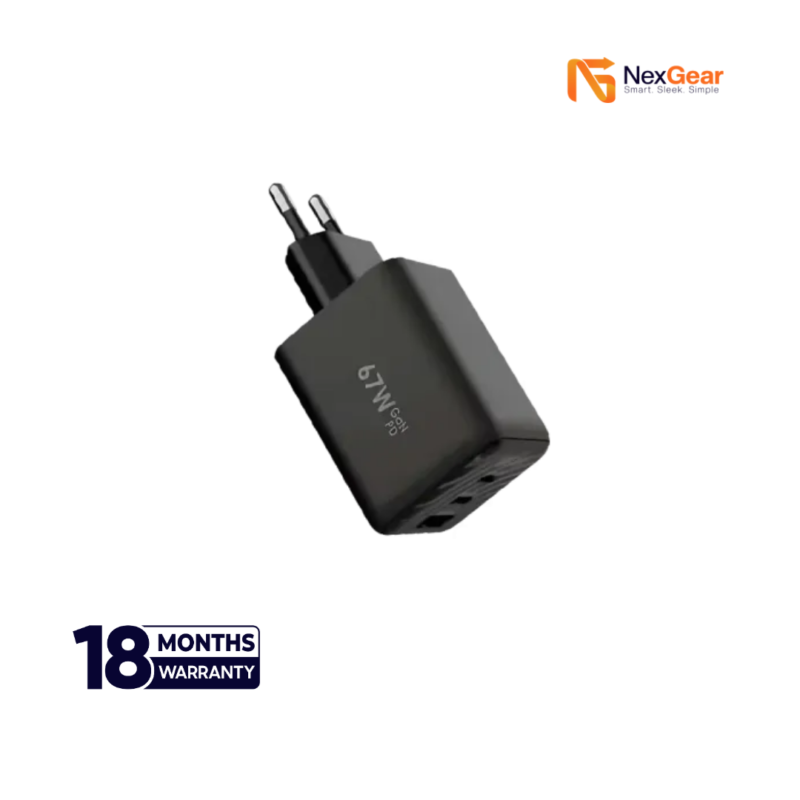 QCY 67W GaN Charger (GN304EG)