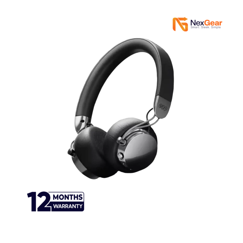 QCY Era 7 Wireless Retro Over-Ear Headphones - 60H Battery, 40mm Drivers