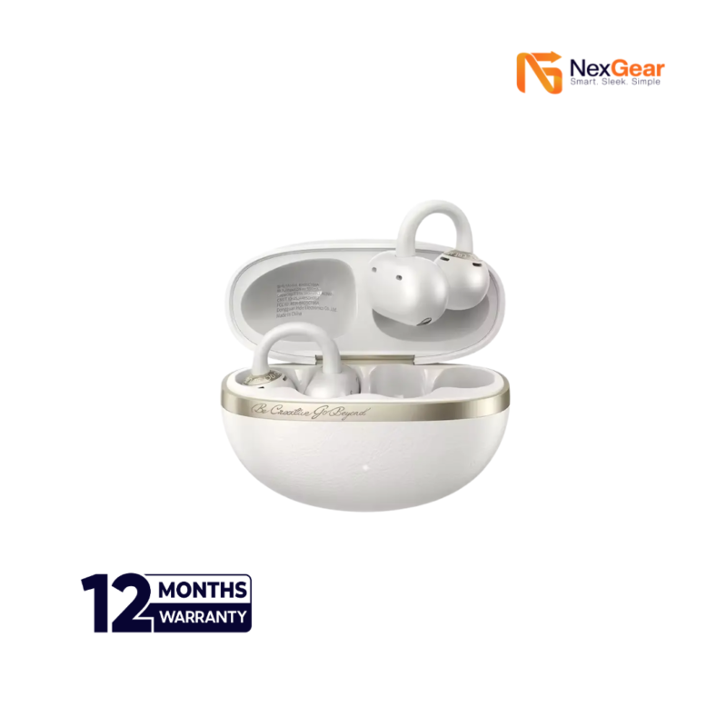 Alternative view of QCY Crossky C50 Open-Ear Headphones - 35H Battery, Bluetooth 6.0, AI Call Clarity