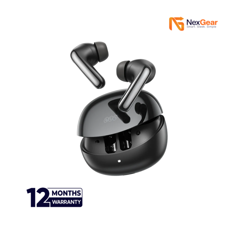 QCY MeloBuds N60 Adaptive Noise Canceling Wireless Earbuds