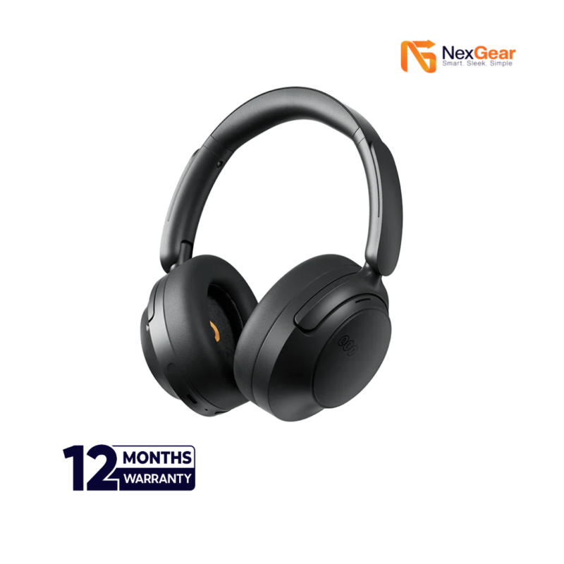 QCY H3S Dual Driver -56dB ANC Overhead Headphone