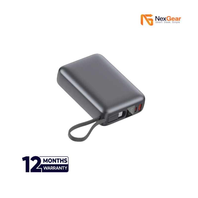 QCY PB20A 20000mAh 45W PD Fast Charging Mini Power bank