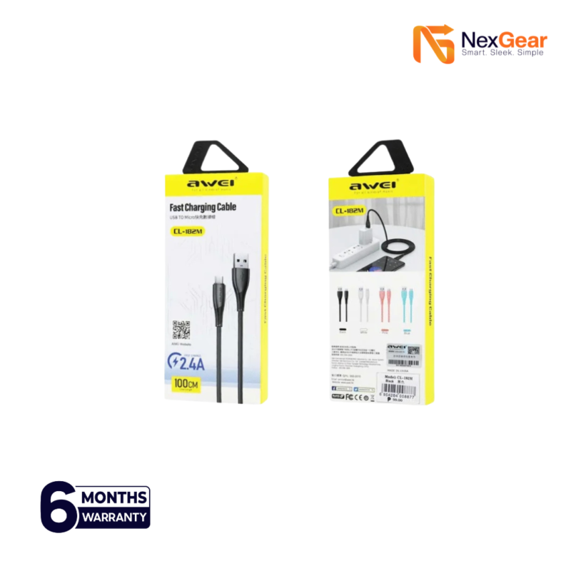 Awei CL-182M Micro USB Cable - Image 2