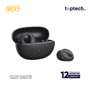QCY Crossky C10 Open-Ear Clip Headphones - 30H Battery, IPX5