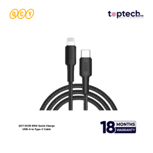 QCY DC08 30W Quick Charge PD Type-C Lightning Cable