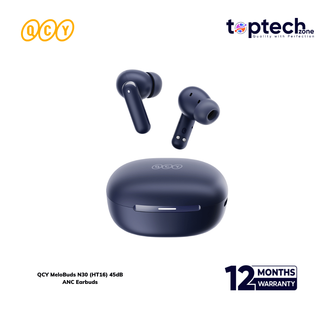 QCY MeloBuds N30 (HT16) 45dB ANC Earbuds - Image 3