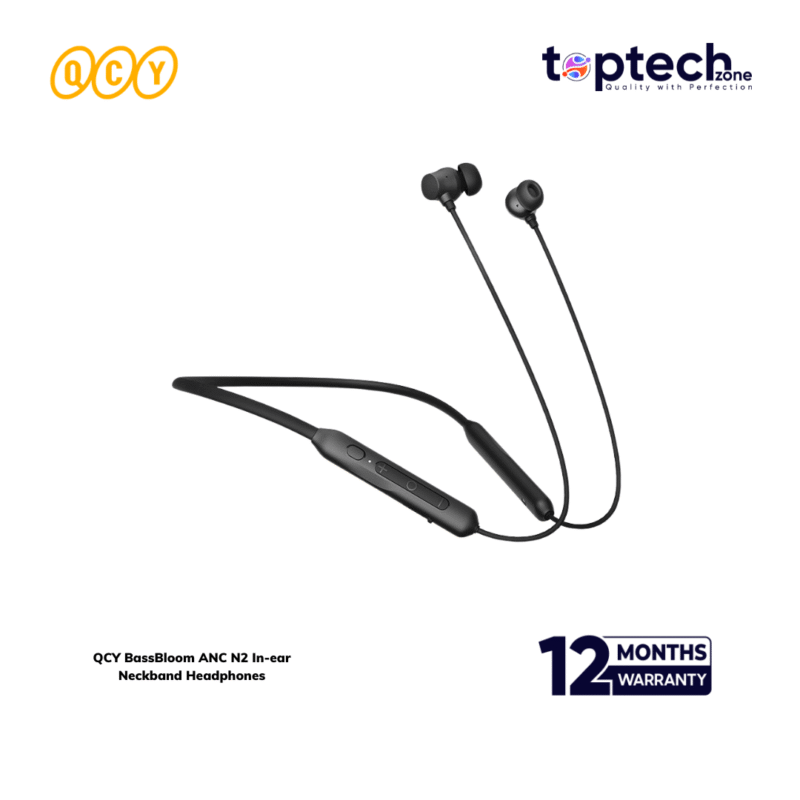 Alternative view of QCY BassBloom ANC N2 In-ear Neckband Headphones