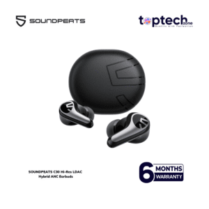 Alternative view of SOUNDPEATS C30 Hi-Res LDAC Hybrid ANC Earbuds