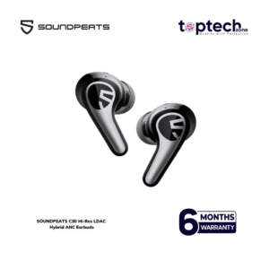 SOUNDPEATS C30 Hi-Res LDAC Hybrid ANC Earbuds - Image 4