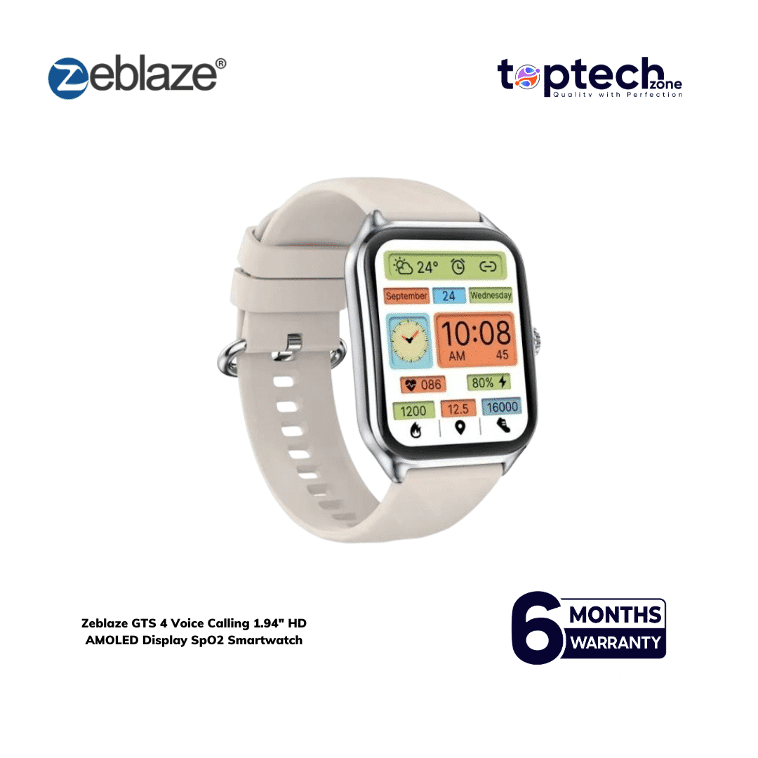Zeblaze GTS 4 1.94" HD AMOLED DISPLAY Smartwatch - Image 3